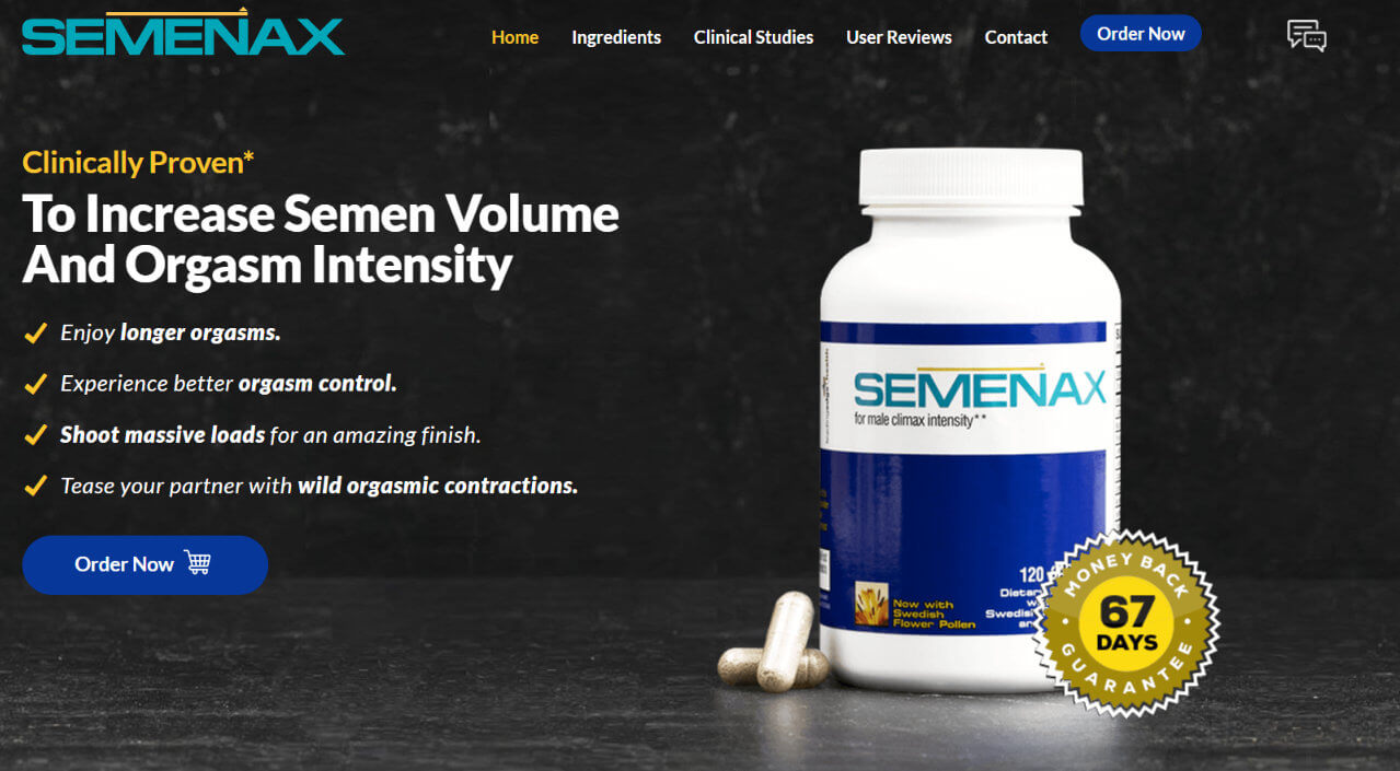 semenax pills website